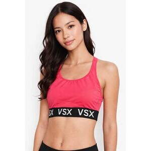 Victoria Sport VSX Sports Bra Womens Medium Pink Racerback